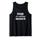 Le cyclisme appelle et je dois partir. Local Sports Team Dress Sarcastic Funny Fan Tee. Vêtements de sport amusants au lycée, tenue de sport amusante ou jersey de sport professionnel amusant pour maman et papa. Conçu pour les fans de cyclisme.