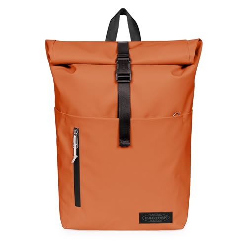 Image of EASTPAK Up Roll - 23L Roll-Top Backpack with 16 inch Laptop Sleeve, Security Pocket, Bottle Holder & Water-Resistant Finish, Tarp Rust