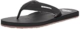 Quiksilver Herren Island Oasis Ii Zehentrenner, schwarz/braun, 39 EU