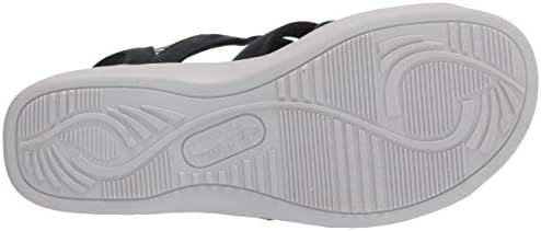 Easy Street Women's Sport Wedge Sandal, Navy Matte, 9.5 Narrow | Image 3