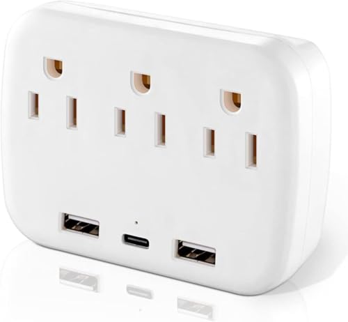 Cruise Ship Power Strip: Multiple Outlets for Your Cruise Cabin, Protect Your Electronics from Power Surges
