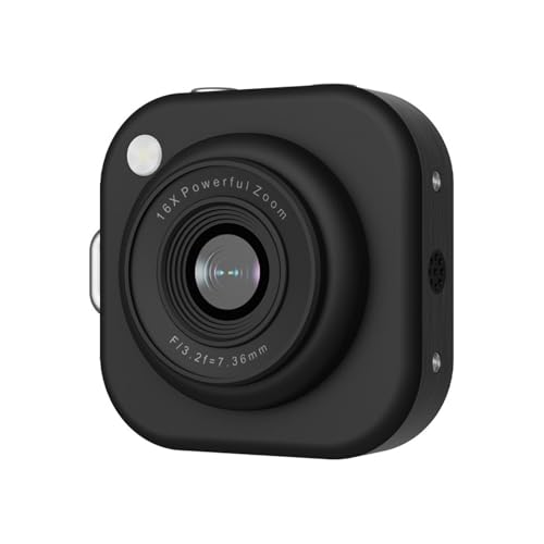 Appareil photo numérique miniature au design élégant en ABS haute finition 3 couleurs