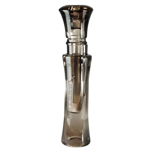 Duck Commander Classic Duck Calls - Shadow Single Reed Duck Call - Polycarbonate Barrel, Mallard Hen, Finishing Call - for Waterfowl Hunting
