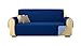 Copridivano Salvadivano Reversibile Imbottito Double Face Trapuntato 2 3 4 POSTI Copertura Divano BUONA QUALITA' Vari Colori (Blu, 3 Posti)