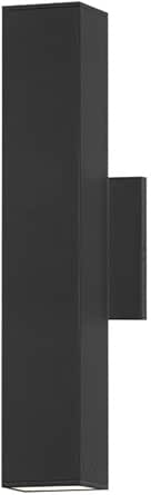 Maxim Lighting 86422BK Culvert - 7W 1 LED Outdoor Wall Sconce-14.5 Inches Tall and 2.5 Inches Wide