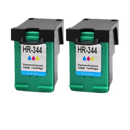 Cartouche d'encre 339 344 couleur et noir pour OfficeJet 7210 et Photosmart 8450
