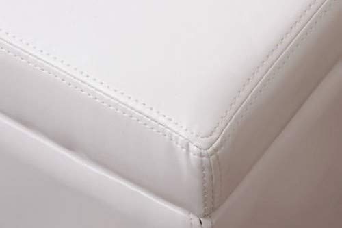 Whse Of Tiffany Sharon Faux Leather Storage Bench, White (Wt-W7077-White) #TOP3