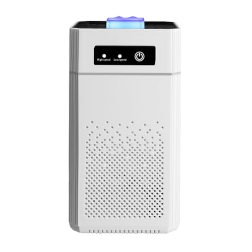 Kioball Purificador de Aire, Esterilización de Iones Negativos, Filtro de Eliminación de Formaldehído, Desodorante Silencioso Inteligente Portátil USB