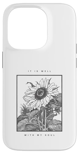 It Is Well With My Soul �Ђ܂�� �L���X�g���^�� �X�}�z�P�[�X iPhone 14 Pro �p
