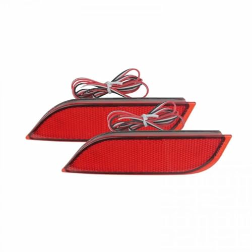 Réflecteur de pare-chocs arrière Premium lentille rouge durable