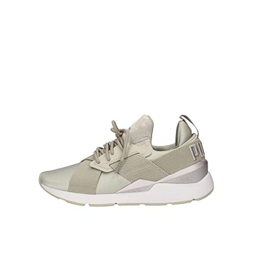 Baskets basses Puma WN MUSE SATIN II.GRAY - vue 3