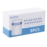 CECEFIN Faucet Extender Aerator Water- Filter - 8pcs 5um Micro-Porous Purifier, 1.2inch Diameter Str