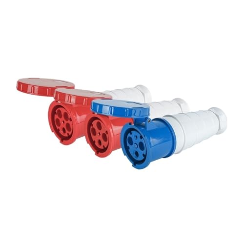 Conector aviación 63A socket SF-233 impermeable IP44 miniatura 2