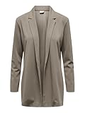 Apertura frontal JDY Jdygeggo L/S Blazer Jrs Noos Mujer, Beige (Marrón Claro), XL