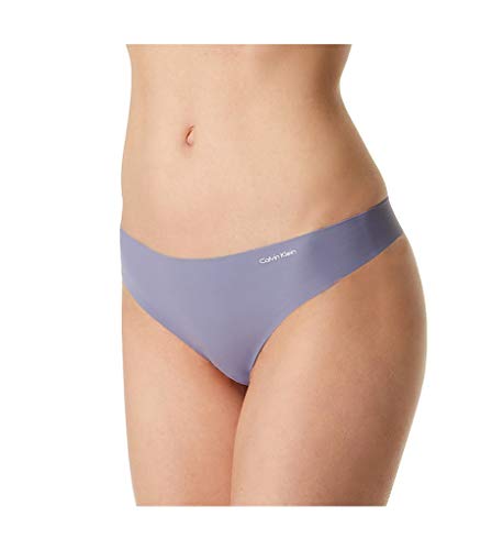 String Invisible Calvin Klein L Bleu microfibre sous-vêtement invisible
