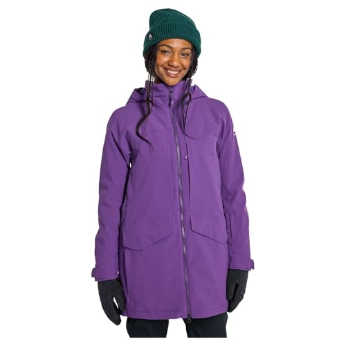 Veste snowboard Burton Prowess 2.0 étanche et chaude, veste de ski violette femme