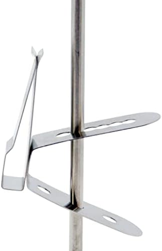 Coffee Thermometer Clip Stainless Steel Espresso Milk Frothing Milk Candy Lique Probe Clip Kitchen Tool, 1#