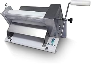 Pastaline Manual Dough Sheeter Machine - Sfogliafacile Manual Pasta Maker Machine for Icing, Marzipan and Puff Pastry | Easy Install Dough Sheeter Machine for Home or Small Commercial Kitchens