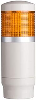 PMEF-1FF-Y, Tower Light, 45mm LED 1 Stack, Flash, 100-220VAC, Yellow Lens