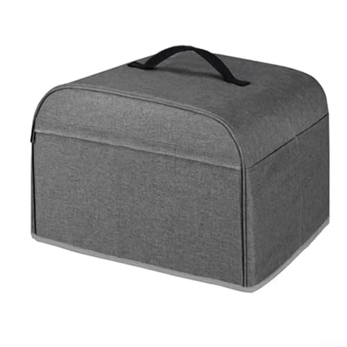 Cubierta antipolvo de tela Oxford impermeable para parrilla interior con bolsillos de almacenamiento y diseño lavable a máquina para proteger del polvo y la suciedad (gris)