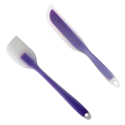 2 Stück Flexibler Silikon Spatel,Flexibler Silikon Spatel Kompatibel mit Thermomix TM6 TM5 TM31 Hitzebeständige Spatel K...