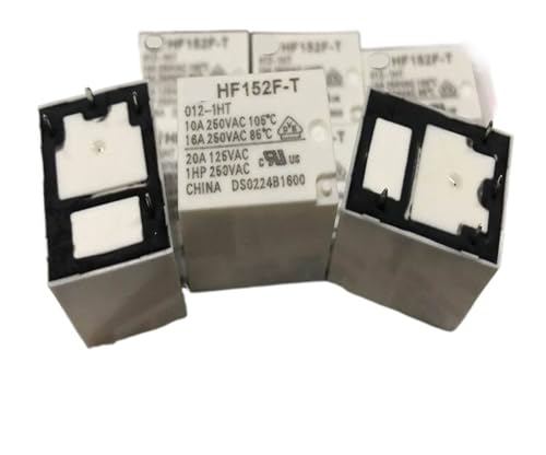 Relé de 4 pines 22F-1A-12V ideal para reparar el sistema de climatización del coche