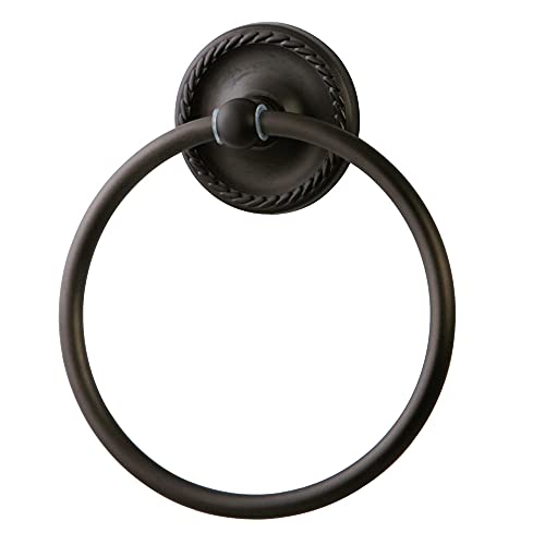 Kingston Brass Ba914Orb Laurel Towel-Ring, 7-3/4-Inch, Oil Rubbed Bronze #TOP18
