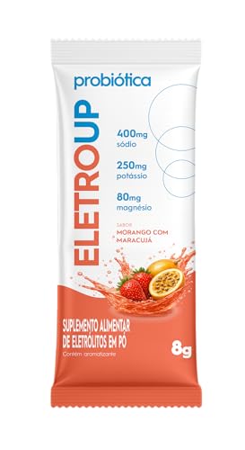 Probiótica Eletroup, Display (10 sachês)- Morango com Maracujá
