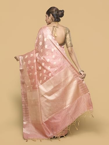 PALLU PATARI tussar silk saree in tussar silk – image 5