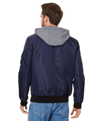 Levi's Men's Hooded Bomber Jacket2