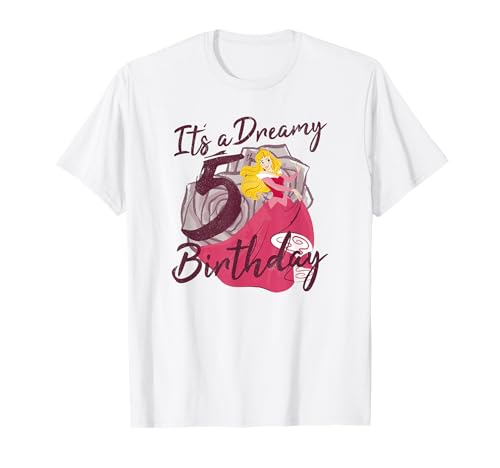T-shirt Aurore Disney 5 ans pour célébrer ses rêves de princesse