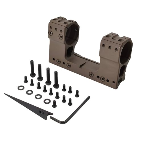 AWETHE Tactical Cantilever Riflescope Mount, Aerospace Precision Scope Mount, One-Piece, 30mm/34mm Scope Ring, 1.54