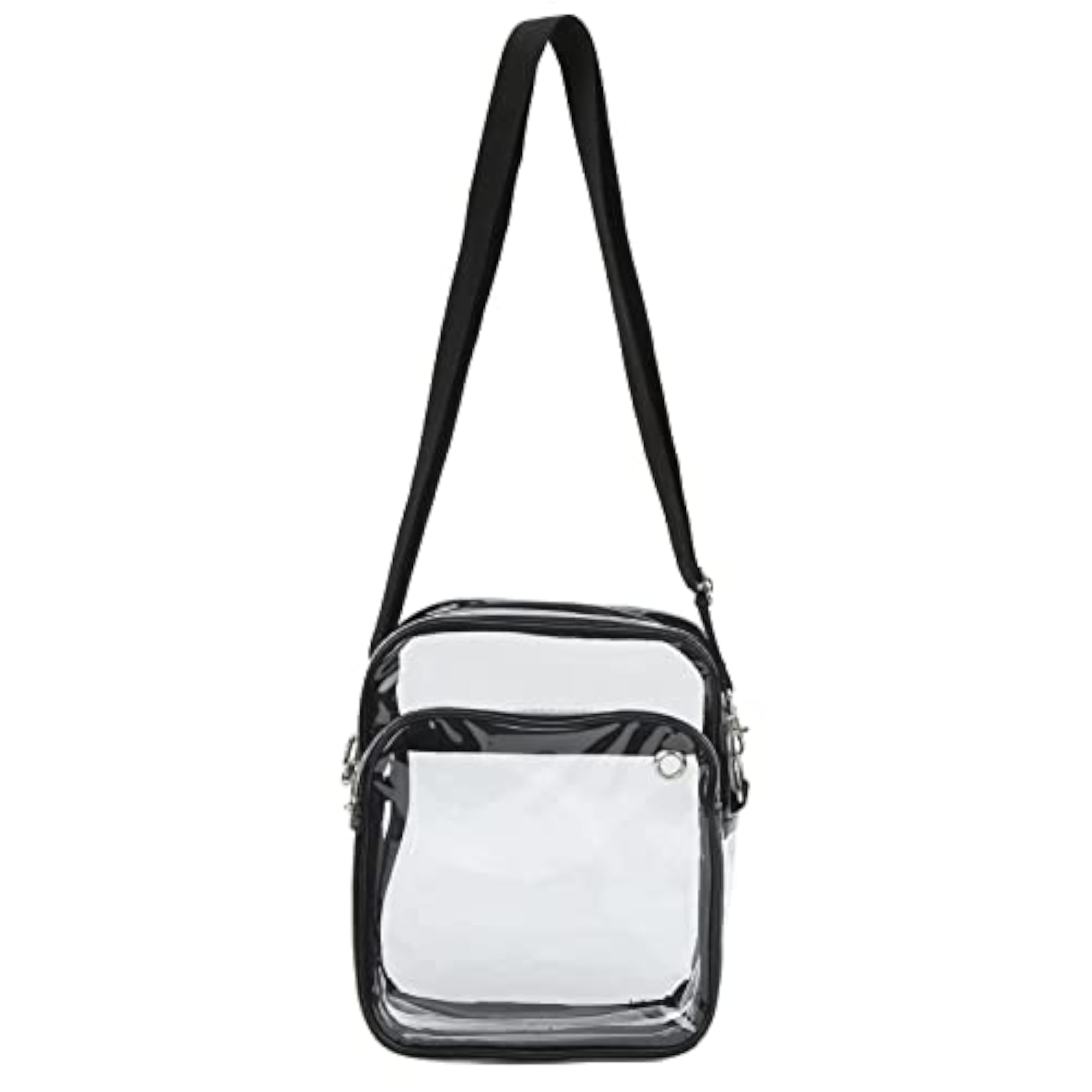 Transparent Shoulder Bag, Dirt and Water Resistant Clear Messenger Bag