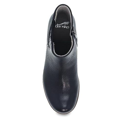 Image of Dansko Daisie Chelsea Boot for Women - Waterproof Leather and Construction with Rubber Outsole and Leather Stacked Heel for Long-Lasting Style in Any Weather
