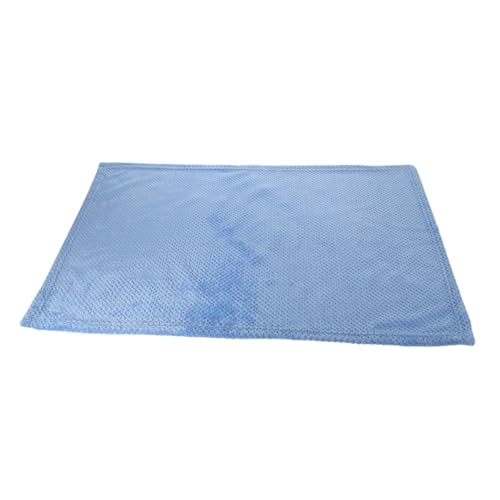 VICASKY Pets Blanket Warm Sleeping Mat for Dogs and Cats Comfortable Four Season Rug Blue S for Cozy