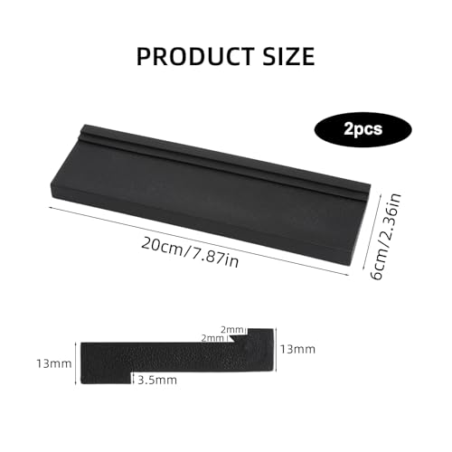 Miniatura 2 de Kqdravine 2 Unidades Bloques De Golpeo Para Vinílico, Universal Herramientas Para Suelo Laminado Con 3 Bordes, Kit De Instalación Profesional Que Protege El Suelo, Charge Uniformément Répartie