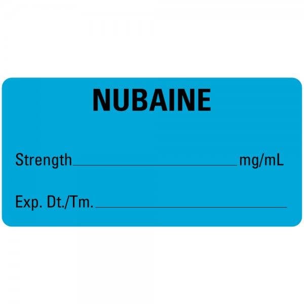 LabelValue.com | NUBAINE Medical Labels Blue LV-MAN50