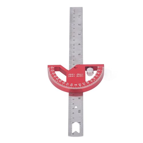 Regla de ángulo para carpintería de aluminio y acero inoxidable miniatura 3