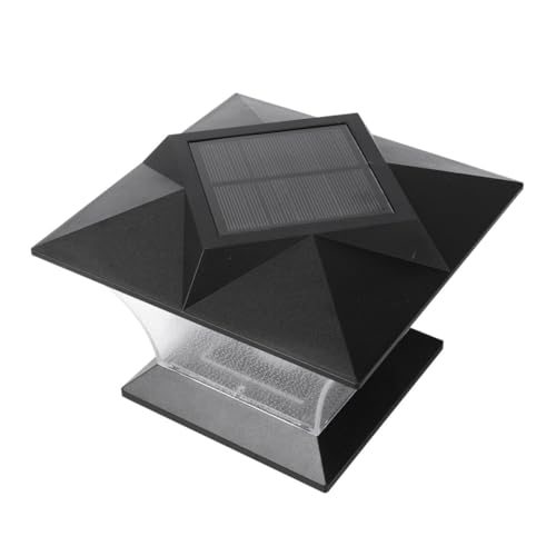 NULYLU LED Solar Pfostenleuchte für Außenbereich