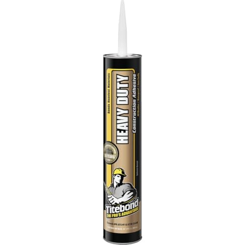 Titebond The Pros Advantage Synthetic Elastomeric Polymer Construction Adhesive 28 oz.