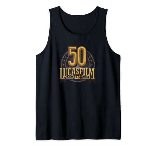 Débardeur Lucasfilm Ltd 50th Anniversary pour homme et femme en coton léger