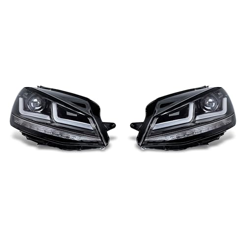 Nachrüstbare LED Scheinwerfer mit dynamischem Blinker für den Golf 7 ab Baujahr 2012 - VORFACELIFT