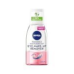 NIVEA Waterproof Eye Make Up Remover Radiance (125ml), Effectively Removes Waterproof Mascara and Eye Makeup, Face Cleanser Enriched with Vitamin C to Energise and Brighten