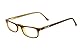 Edison & King Praktische Lesebrille Remedy in 2 Tragevarianten, mit Premiumgläsern (Braun, +3,00 dpt)