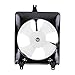 TYC 610060 Cooling Fan Assembly Compatible with 1998-2002 Honda Accord, Black