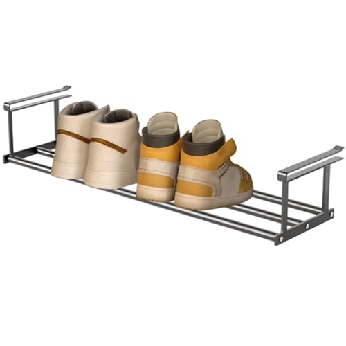 Zapatero para armario – Estante retráctil ajustable para zapatos – Estante extensible ajustable de almacenamiento para ahorrar espacio, organización del hogar para entrada, cocina, baño