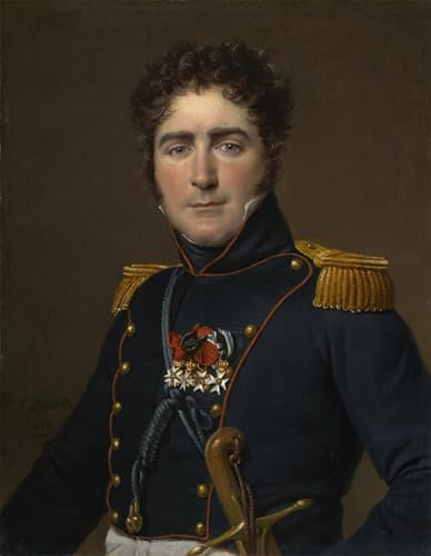 Tableaux Graffiti Art Mural Henri de Turenne par Jacques Louis David Impression Poster 60x90cm
