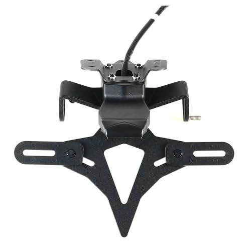 Support plaque d'immatriculation moto pour supprimer la bavette R7 - 7