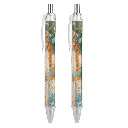 LLUTSNTH Pfhorn Flower Fairy �{�[���y�� �u���b�N ���� 0.55mm �{�[���y�� �i�[�� �I�t�B�X�y�� �X�[�p�[�\�t�g�O���b�v�t�� �M�L�p�C���N�y�� �j�����p 2�{