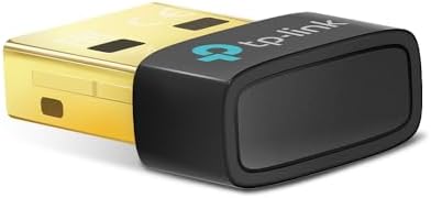 TP-Link Bluetooth 5.3 USB Adapter for PC (UB5A) – Long Range Bluetooth Dongle, Connects Headphones/Controllers/Keyboards, Low Energy, Plug & Play for Windows 11/10/8.1/7